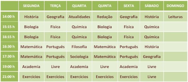 o que é um plano de estudos 