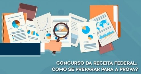 Lupa em cima de papéis de estudo